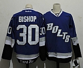 Tampa Bay Lightning #30 Bishop Blue Third Stitched Jersey,baseball caps,new era cap wholesale,wholesale hats